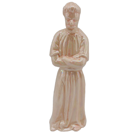 Vintage Joseph Replacement Nativity Figure Iridescent Color 5.5 inch - Picture 2 of 8